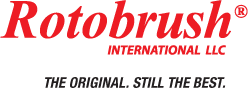 Rotobrush Logo in Red Color on a Transparent Background