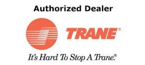 Trane Logo in Red Color on a White Background